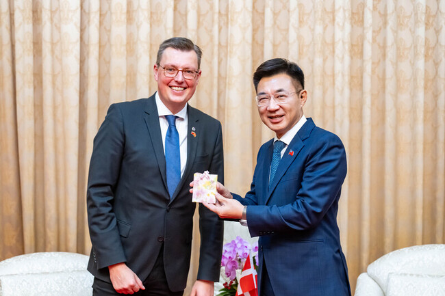 江啟臣接見丹麥國會議員　盼透過優勢互補創造雙贏 | 華視新聞