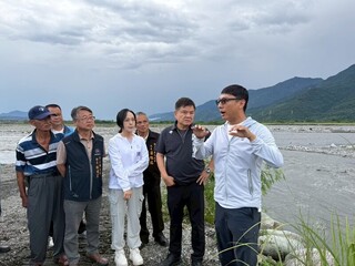 池上圳取水口逢大雨就阻斷　綠委爭取千萬改善發包