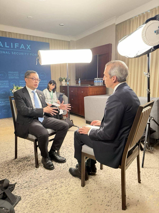 接受美媒專訪　陳明祺：台灣強化防衛提升嚇阻