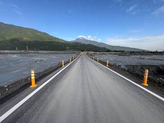 花蓮馬太鞍溪臨時便道  預計中午完成搶修恢復通車