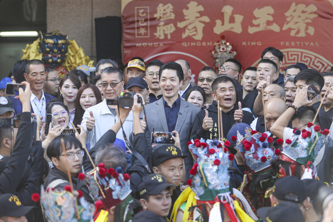蔣萬安、徐國勇接駕北港媽　預告艋舺青山王祭登場 | 華視新聞
