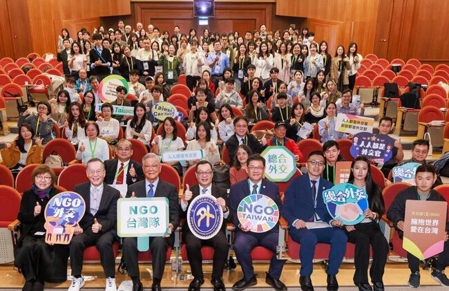 陳明祺：NGO是推動外交最佳夥伴　在各領域為台發聲 | 華視新聞