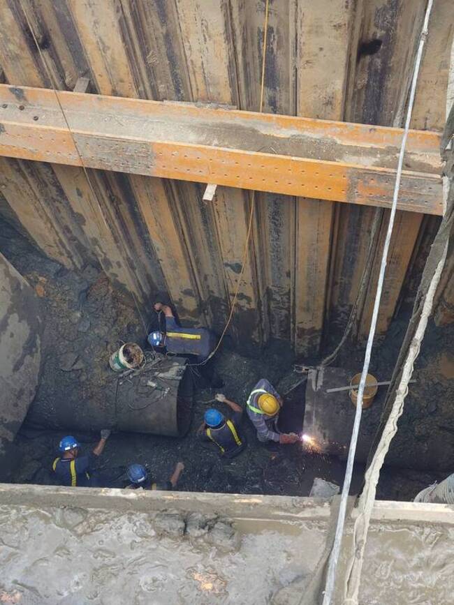 淡北道路施工挖破管線停水　新北：已恢復供水 | 華視新聞