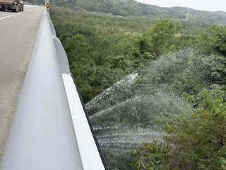 苗栗銅鑼自來水管修復又噴水花　台水：調材料處理