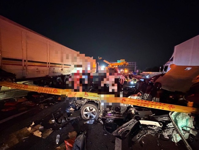 涉國1連環車禍砂石車未留現場　警通知到案說明 | 華視新聞