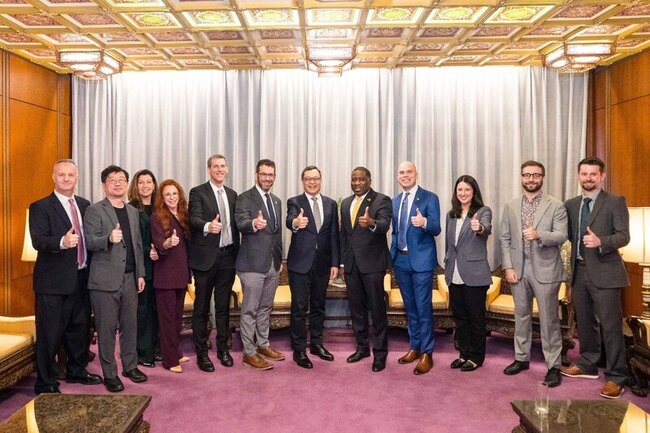 全美州議會聯合會訪台　陳明祺盼深化雙邊關係 | 華視新聞