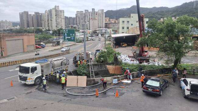 基隆源遠路大排清淤將完成　市府盼早日恢復供水 | 華視新聞