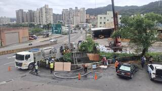 基隆源遠路大排清淤將完成　市府盼早日恢復供水