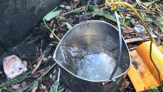 源遠路大排泡沫　台水最快9日抽基隆河原水