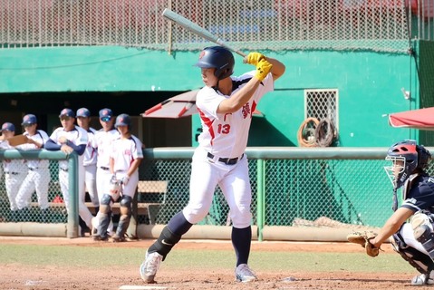 高施諠3分砲帶動攻勢 高中鋁棒聯賽平鎮與穀保爭冠