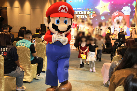 2026台灣燈會在嘉縣 「超級瑪利歐」燈區吸睛