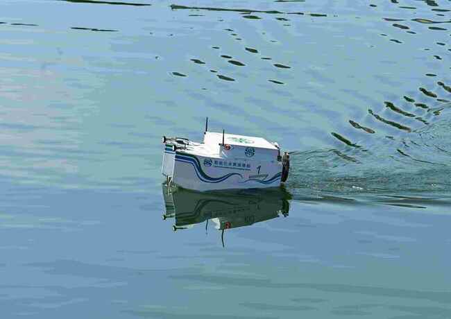 台水智能遙控船進駐鳥嘴潭人工湖　提升水質監測 | 華視新聞