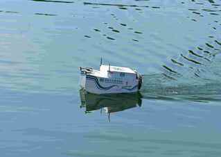 台水智能遙控船進駐鳥嘴潭人工湖　提升水質監測