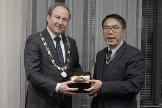 黃偉哲訪荷蘭友誼市阿梅瑞  盼拓展高科技園區交流