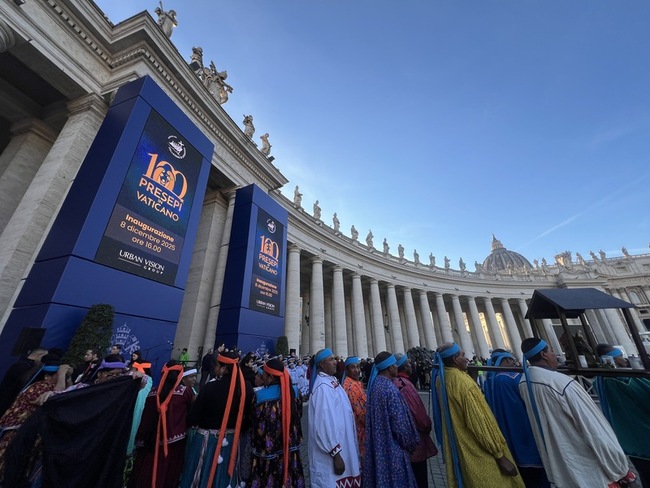 梵蒂岡百大馬槽展開幕　台灣走農舍風展現各地特色 | 華視新聞