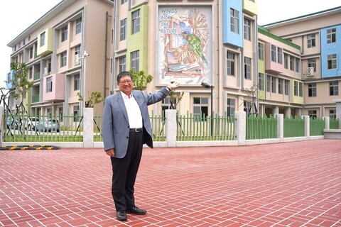 竹縣湖口高中新校區落成 打造五色鳥意象綠建築
