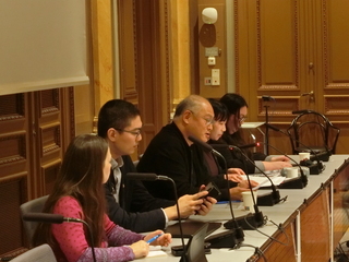 李明哲瑞典國會講座  籲瑞典加強支持台灣