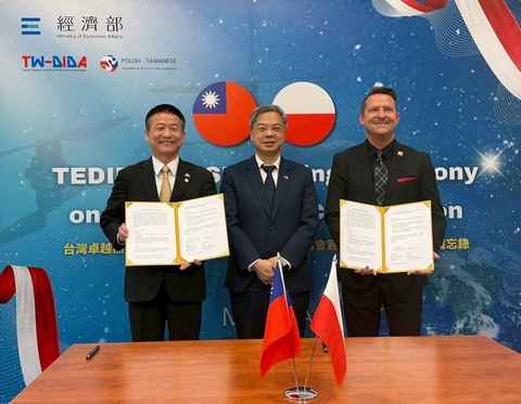 台灣無人機聯盟推動與波蘭合作　打造非紅供應鏈