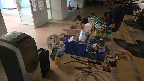 高雄毒蟲趁假日打劫六龜區公所 偷走3C設備變賣