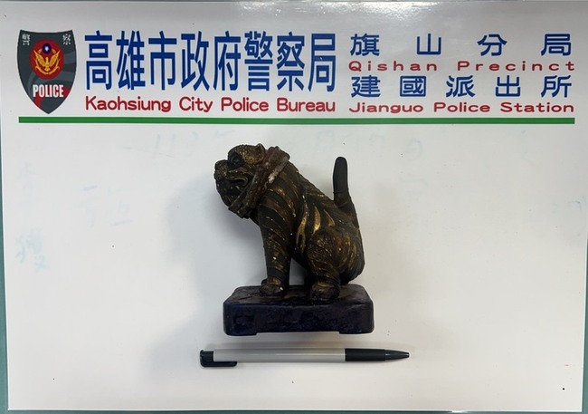 高雄旗山天后宮金虎爺神像失竊　警方1小時逮人 | 華視新聞