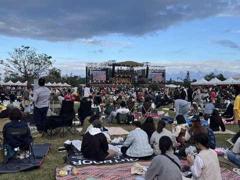 原住民族國際音樂節 數千人次湧入台東森林公園