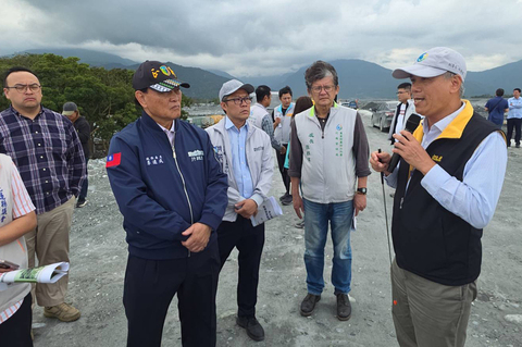 季連成低調赴光復視察　肯定重建進度都超前