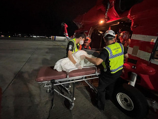 麗星郵輪台籍男遊客倒地失去意識  空勤飛外海救援