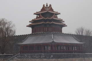 北京初雪週末景區遊客如織  旅遊亂象致骨折患者增多