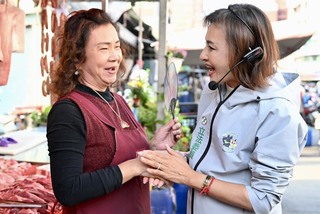 民進黨高雄市長初選倒數　4參選人市場宮廟拚人氣