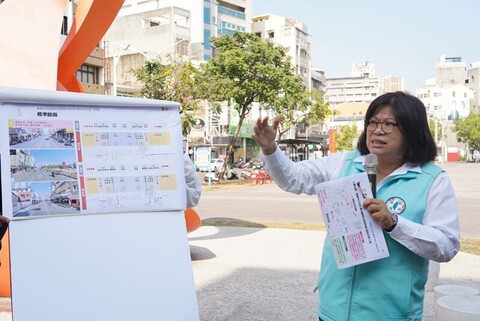 改善嘉市路口與人行道 立委王美惠向中央爭取經費