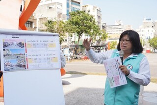 改善嘉市路口與人行道  立委王美惠向中央爭取經費