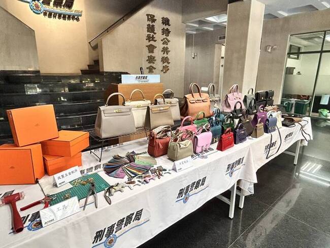 精品仿冒工廠侵權市值逾3000萬　刑事局逮4人送辦 | 華視新聞