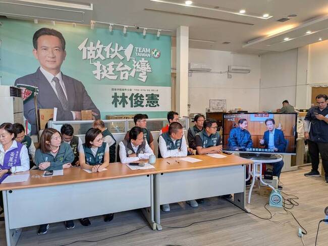 爭取綠營台南市長提名　林俊憲公布陳唐山推薦影片 | 華視新聞