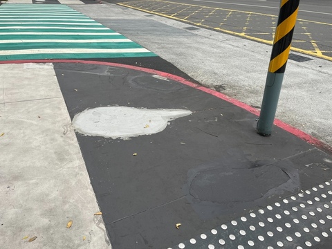 戶外廣場補丁多影響行人安全 北藝規劃改善工程