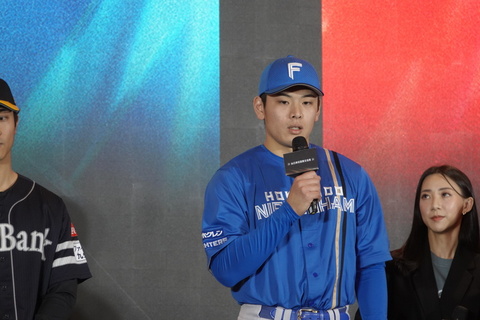 火腿野村佑希訪台許願 吃爆地瓜球、大巨蛋開轟