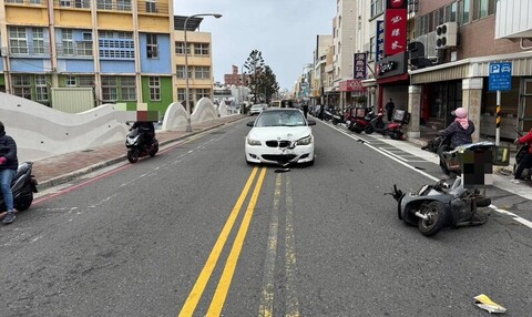 馬公市區車禍 老婦人騎機車遭撞傷重不治