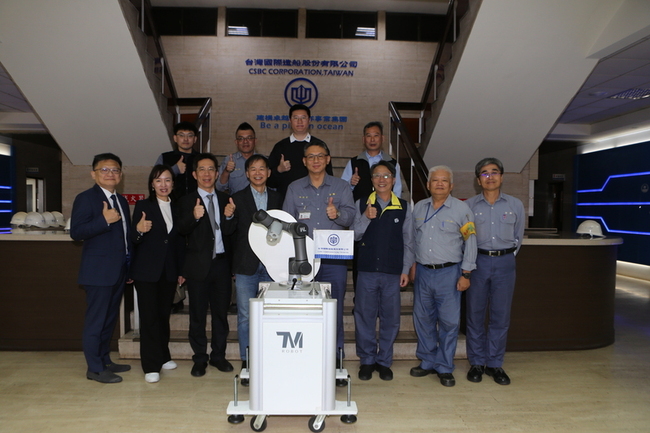 台船攜達明機器人　力推造船智慧製造 | 華視新聞