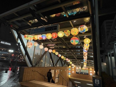 日本弘前展示台南「友好之燈」 帶動冬季溫馨氛圍