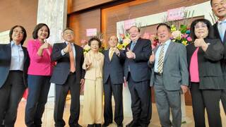 從政50年感恩餐會　王金平盼國內和諧、兩岸和平