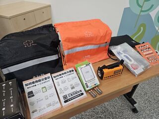 打造醫療韌性　北榮首發「防災包1號」