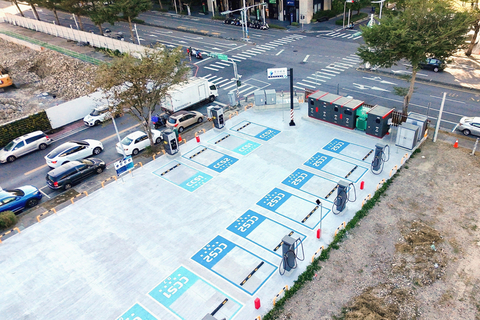 星舟快充首座1MW專用站啟用　全台站點增至159座