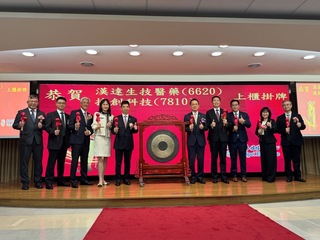 捷創掛牌上櫃　盤中股價衝201元上漲逾136%