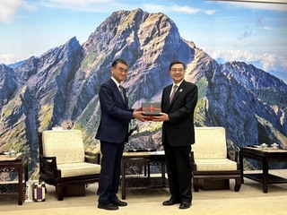 卓榮泰：台日共推全光網路　盼續深化經貿合作