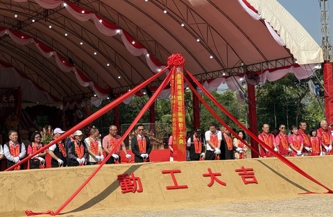 泰國南瑤媽祖宮動土大典　大型宮廟盼5年內落成