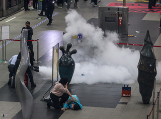 北捷市府站危安聯合演練　蔣萬安期許持續精進