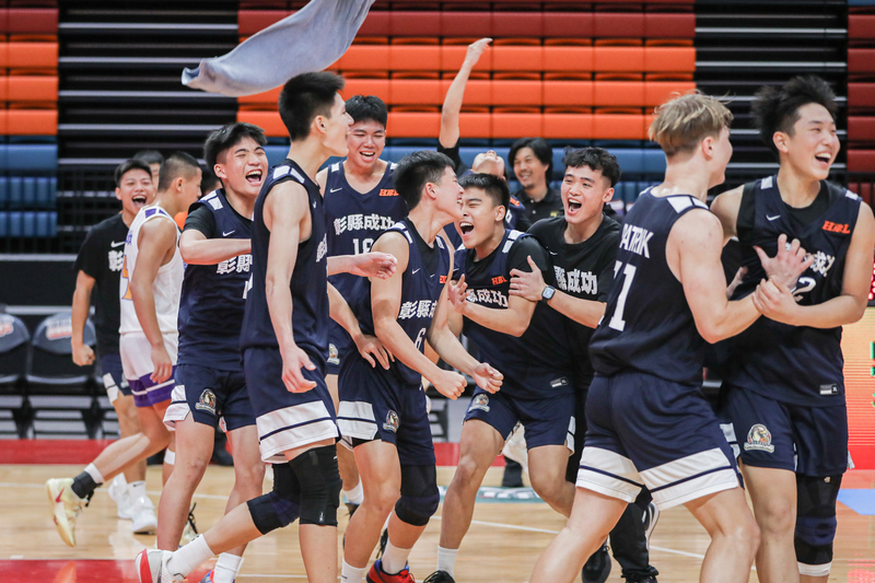 HBL彰縣成功首闖8強 球員嗨翻