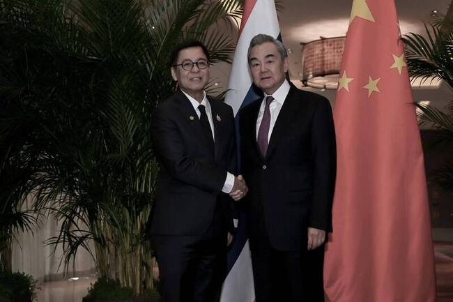 泰外長訪中與王毅見面　 聚焦泰柬停火後邊境局勢 | 華視新聞