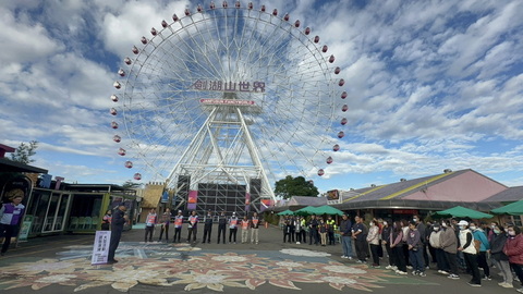 劍湖山跨年煙火晚會  雲林縣警力進駐加強安檢