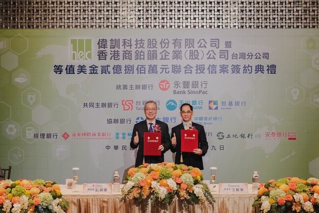 偉訓完成2.08億美元聯貸案簽約　強化聲學元件布局 | 華視新聞