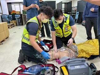 中市消防增40名高級救護技術員　急救注入新戰力